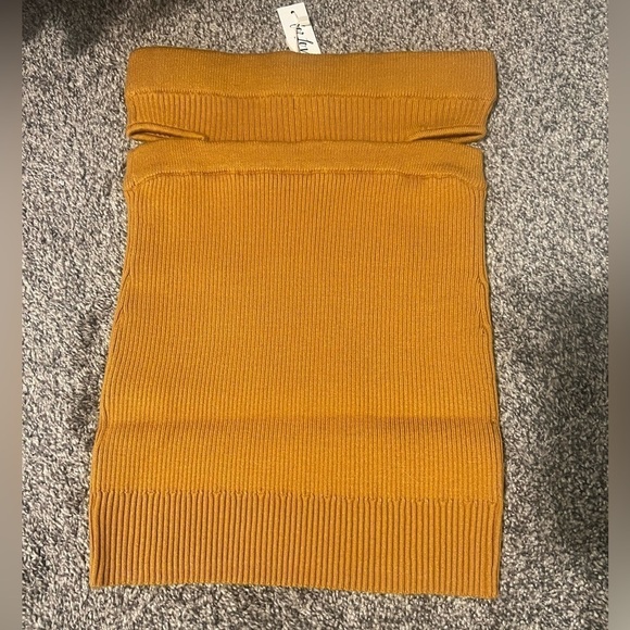 For Love and Lemons Orange Mini Skirt small - Picture 5 of 7